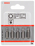   5 - Extra Hart (Torx) T 10; T 15; T 20; T 25; T 30; 25 