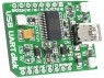 Click board; ; UART,USB; FT2232RL; mikroBUS 