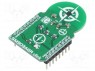 Click board; ,; GPIO,I2C; LSM303AGR