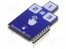 Click board;    3 ; I2C; CAP1293