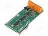 Click board; GPIO,SPI; MCP607; mikroBUS ,; 5DC