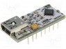 : USB; SPI 4bit / FT1248; DIP16,USB B mini; 4/