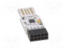 : USB; basic UART; USB A, ; 3/; 2,54