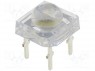 LED Super Flux; 7,6x7,6;  ; 27(); 120°; 90