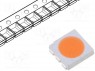 LED; SMD; 5050,PLCC6;  (orange peach); 12÷13,5; 120°