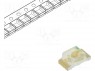 LED; SMD; 0603; ; 260÷1000; 1,6x0,8x0,7; 140°; 2,6÷3,4