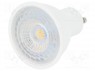 �������� LED; ������ �����; GU10; 220/240�AC; 480��; 6,5��; 110&deg;
