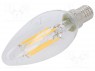 �������� LED; ������ �����; E14; 230�AC; 470��; 4��; 2700(���.)K