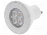 �������� LED; ����� �����������; GU10; 230�AC; 370��; 5,5��; 36&deg;