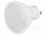 �������� LED; ������ �����; GU10; 230�AC; 380��; 5��; 100&deg;