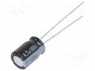 �����������: �����������������; THT; 4,7���; 100�DC; &Oslash;6,3x9��