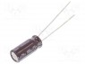 �����������: �����������������; THT; 100���; 25�DC; &Oslash;6,3x15��