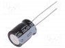 �����������: �����������������; THT; 220���; 50�DC; &Oslash;10x12,5��