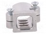 Cable clamp; for D-Sub enclosures; 9÷12mm