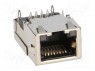 ; RJ45; PIN: 8; .: 8p8c; Press Fit;  PCB