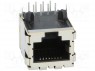 ; RJ45; PIN: 8; .: 8p8c; THT;  PCB