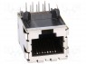 ; RJ45; PIN: 8; .: 8p8c; THT;  PCB