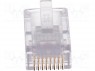 ; RJ45; PIN: 8; .: 8p8c; IDC,;  