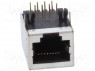 ; RJ45; PIN: 8; : 5; ; ; THT;  PCB