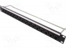 Patch panel; RJ45; : 6; RACK; ; - : 16; M3