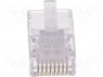 ; RJ45; PIN: 8; : -; ; UL94V-2