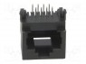 ; RJ45; PIN: 8; .: 8p8c; THT;  PCB;  90°