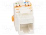 ; RJ45; PIN: 8; Keystone; .: 8p8c; IDC