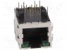 ; RJ45; PIN: 8; , LED; .: 8p8c