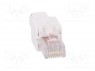 ; RJ45; PIN: 8; : 6; .: 8p8c; 23AWG÷26AWG