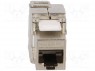 ; RJ45; PIN: 8; : 6a; ,Keystone; 22AWG÷24AWG