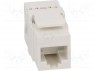 ; RJ45; PIN: 8; : 6;  ,Keystone; IDC