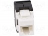 ; RJ45; PIN: 8; : 6;  ,Keystone; 