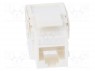 ; RJ45; : 6; ,Keystone; 24AWG÷26AWG; 