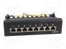 Patch panel; RJ45; : 6; : ; - : 8