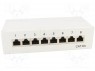 Patch panel; RJ45; : 6a; : ; IDC; 