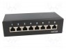 Patch panel; RJ45; : 6a; : ; IDC; 