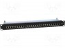 Patch panel; RJ45; : 6; RACK; : ; - : 24