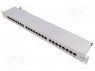 Patch panel; RJ45; : 6a; RACK; : ; - : 24