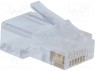 ; RJ45; PIN: 8; .: 8p8c; IDC,;  