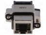 ; RJ45;  LED; IP68; THT;  ;  90°