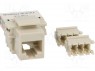 ; RJ45; PIN: 8; .: 8p8c; IDC; Keystone, 