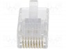 ; RJ45; PIN: 8; .: 8p8c; IDC,;  