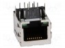 ; RJ45; PIN: 8; , LED; .: 8p8c