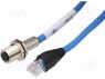 ;  RJ45,12 "";  D-Ethernet; PIN: 4; IP65; 1