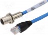 ;  RJ45,12 "";  D-Ethernet; PIN: 4; IP65; 5