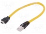 : patch cord;  RJ45,ix Industrial ; : 6a; 0,3