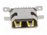 : HDMI; ; middle board mount; PIN: 19; ; SMT