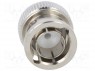 BNC Str Plg Hex 75Ohm Nickel P