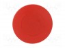 Switch: emergency stop; 2-position; NC; 16mm; red; none; -25÷55°C