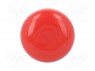 Switch: emergency stop; 2-position; NC x2; 16mm; red; IP65